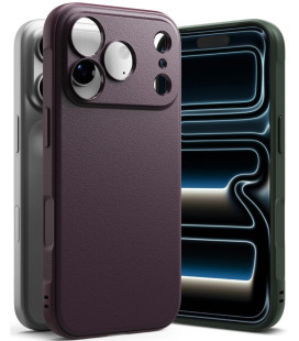 Bordo (Burgundy) dėklas Apple iPhone 17 Pro Max / 18 Pro Max telefonui "Ringke Onyx"