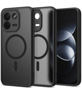 Matinis juodas dėklas Xiaomi Redmi Note 17 Pro Max 5G telefonui "Tech-Protect BasicMag Magsafe"