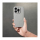Pilkas (Titanium) dėklas su kameros apsauga Samsung Galaxy S26 telefonui "Silicone Mag Cover"