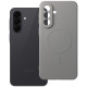 Pilka dėklas su kameros apsauga Samsung Galaxy A37 telefonui "Silicone Mag Cover"