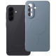 Šviesiai mėlynas dėklas su kameros apsauga Samsung Galaxy A37 telefonui "Silicone Mag Cover"