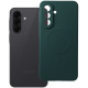 Žalias dėklas su kameros apsauga Samsung Galaxy A37 telefonui "Silicone Mag Cover"