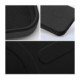 Juodas dėklas su kameros apsauga Apple iPhone 17 Pro Max / 18 Pro Max telefonui "Silicone Mag Cover"