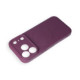 Bordo (Burgundy) dėklas su kameros apsauga Apple iPhone 17 Pro / 18 Pro telefonui "Silicone Mag Cover"