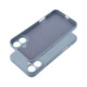 Šviesiai mėlynas dėklas su kameros apsauga Apple iPhone 17 telefonui "Silicone Mag Cover"