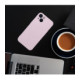 Rožinis dėklas su kameros apsauga Apple iPhone 17 telefonui "Silicone Mag Cover"
