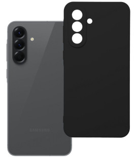 Juodas dėklas Samsung Galaxy A56 5G telefonui "Silicone Case"