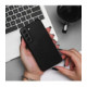 Juodas dėklas Samsung Galaxy A56 5G telefonui "Silicone Case"