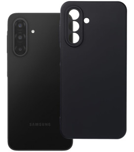 Juodas dėklas Samsung Galaxy A17 / A18 telefonui "Silicone Case"