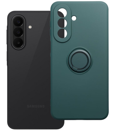 Žalias dėklas Samsung Galaxy A27 5G telefonui "Silicone Ring Case"
