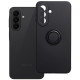 Juodas dėklas Samsung Galaxy A27 5G telefonui "Silicone Ring Case"