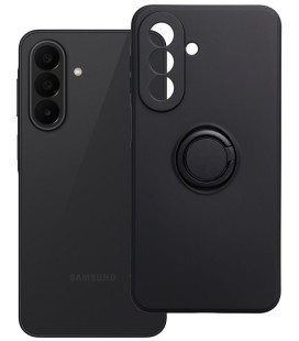 Juodas dėklas Samsung Galaxy A27 5G telefonui "Silicone Ring Case"