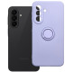 Violetinis dėklas Samsung Galaxy A27 5G telefonui "Silicone Ring Case"