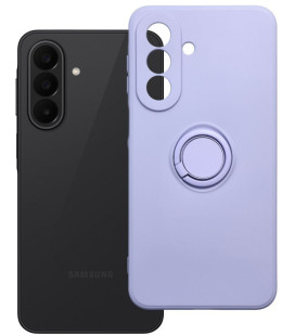 Violetinis dėklas Samsung Galaxy A27 5G telefonui "Silicone Ring Case"