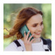 Žalias dėklas Samsung Galaxy A27 5G telefonui "Silicone Ring Case"