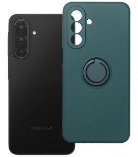 Žalias dėklas Samsung Galaxy A17 / A18 telefonui "Silicone Ring Case"