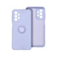 Violetinis dėklas Samsung Galaxy A17 / A18 telefonui "Silicone Ring Case"