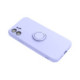 Violetinis dėklas Xiaomi Redmi Note 15 Pro 5G telefonui "Silicone Ring Case"