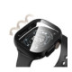 Juodas ir skaidrus dėklai Apple Watch 1 / 2 / 3 / 4 (49 mm) laikrodžiui "Tech-Protect Defense 2-Pack"