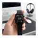 Juodas ir skaidrus dėklai Apple Watch 1 / 2 / 3 / 4 (49 mm) laikrodžiui "Tech-Protect Defense 2-Pack"