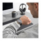 Pilkas (Titanium) ir skaidrus dėklai Apple Watch 1 / 2 / 3 / 4 (49 mm) laikrodžiui "Tech-Protect Defense 2-Pack"