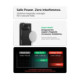 Juodas dėklas Apple iPhone Duo telefonui "Spigen Airskin Aramid Magsafe"