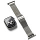 Sidabrinės spalvos apyrankė Apple Watch (44 / 45 / 46 / 49 mm) laikrodžiams "Ringke Metal One Mesh"
