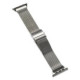 Sidabrinės spalvos apyrankė Apple Watch (44 / 45 / 46 / 49 mm) laikrodžiams "Ringke Metal One Mesh"