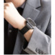 Juoda apyrankė Samsung Galaxy Watch Ultra 1 / 2 2024-2026 laikrodžiams "Ringke Metal One Mesh"