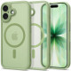 Matinis žalias dėklas Apple iPhone 17 telefonui "Tech-Protect MagPeak Magsafe CC"