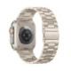 (Starlight) apyrankė Apple Watch 8 / 9 / 10 / 11 / 12 / SE / Ultra (44 / 45 / 46 / 49 mm) laikrodžiui "Tech-Protect Stainless"