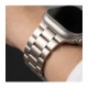 (Starlight) apyrankė Apple Watch 8 / 9 / 10 / 11 / 12 / SE / Ultra (44 / 45 / 46 / 49 mm) laikrodžiui "Tech-Protect Stainless"