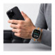 (Titanium / orange) apyrankė Apple Watch 8 / 9 / 10 / 11 / 12 / SE / Ultra (44 / 45 / 46 / 49 mm) "Tech-Protect Stainless"