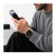 (Titanium / orange) apyrankė Apple Watch 8 / 9 / 10 / 11 / 12 / SE / Ultra (44 / 45 / 46 / 49 mm) "Tech-Protect Stainless"