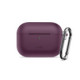 Bordo (Burgundy) dėklas Apple Airpods Pro 3 ausinėms "Tech-Protect Silicone Hook"