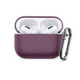 Bordo (Burgundy) dėklas Apple Airpods Pro 3 ausinėms "Tech-Protect Silicone Hook"