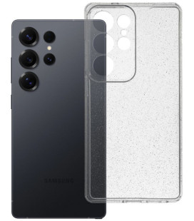 Skaidrus dėklas su blizgučiais Samsung Galaxy S25 Ultra telefonui "Case 2mm Blink"
