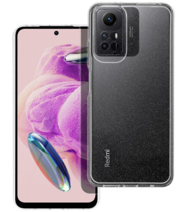 Skaidrus dėklas su blizgučiais Xiaomi Redmi Note 12S telefonui "Case 2mm Blink"