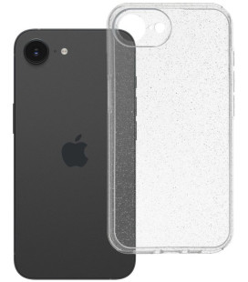 Skaidrus dėklas su blizgučiais Apple iPhone 16E / 17E telefonui "Case 2mm Blink"