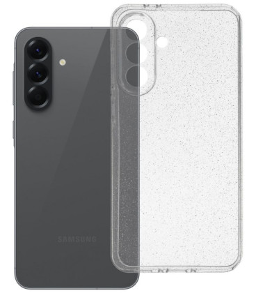Skaidrus dėklas su blizgučiais Samsung Galaxy A56 5G telefonui "Case 2mm Blink"