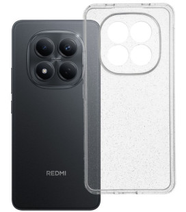 Skaidrus dėklas su blizgučiais Xiaomi Redmi Note 15 Pro 4G telefonui "Case 2mm Blink"