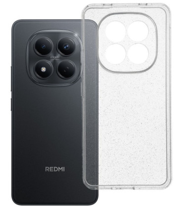 Skaidrus dėklas su blizgučiais Xiaomi Redmi Note 15 Pro 4G telefonui "Case 2mm Blink"