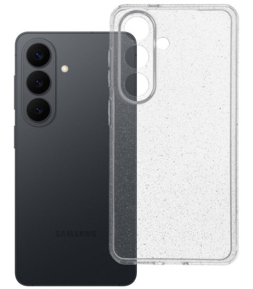 Skaidrus dėklas su blizgučiais Samsung Galaxy S26 telefonui "Case 2mm Blink"