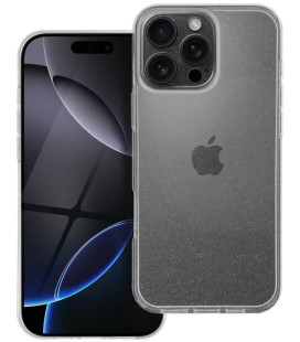 Skaidrus dėklas su blizgučiais Apple iPhone 16 Pro Max telefonui "Case 2mm Blink"