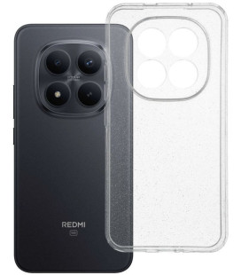 Skaidrus dėklas su blizgučiais Xiaomi Redmi Note 15 Pro Plus 5G telefonui "Case 2mm Blink"