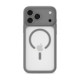 Matinis pilkas (Titanium) dėklas Apple iPhone 17 Pro Max / 18 Pro Max telefonui "Tech-Protect MagPeak Magsafe CC"