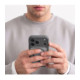 Matinis pilkas (Titanium) dėklas Apple iPhone 17 Pro Max / 18 Pro Max telefonui "Tech-Protect MagPeak Magsafe CC"