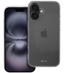 Skaidrus dėklas Apple iPhone 16 telefonui "Roar All Day Colorfull Jelly"