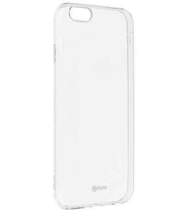 Skaidrus dėklas Apple iPhone 6 / 6S telefonui "Roar All Day Colorfull Jelly"
