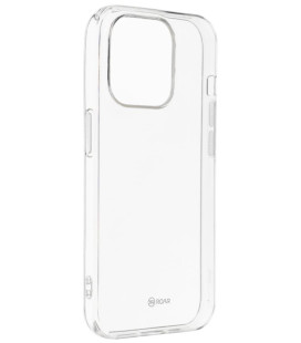 Skaidrus dėklas Apple iPhone 15 Pro telefonui "Roar All Day Colorfull Jelly"
